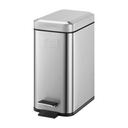 Black decker pedaalemmer 5l rvs zwart - afbeelding 2