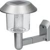 LED de lámpara de pared de Grundig Grundig 14 x 9.5 x 12 cm de acero plateado