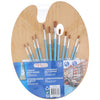 Peste per palette di pittura in legno, 13dlg.