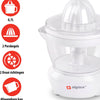 Alpina Citruspers 0,7 litri 2 Premere Keels 2 Direzioni rotanti 25 Watt Bianco