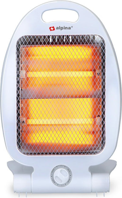 Stufa elettrica Alpina LQ001 Halogen Heater 2 Punte di calore 800W