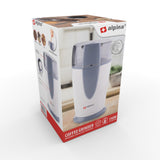Alpina elektrische koffiemolen 150w wit grijs - afbeelding 2