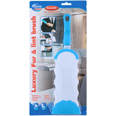 Lifetime vacht-pluis borstel 32x9x4.5cm