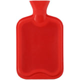 Warmwaterkruik 2 liter grijs of rood - afbeelding 1