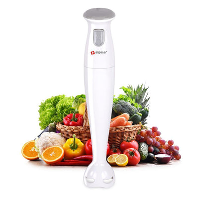 Alpina Hand Blender Grey White Gray