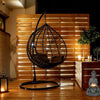 Grundig Grundig Buddha Imagen con botón LED de solar LED DURO DE FUEGO DE FUEGO 6-8 horas 17x16x27cm