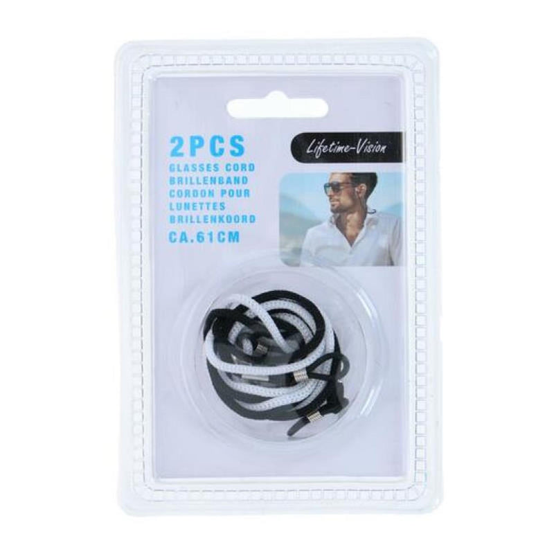 Set cordoncini per occhiali 2 pezzi