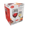 Alpina bicchiere vino rosso fumo 465ml 4 pezzi
