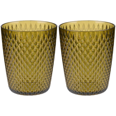 Set bicchieri Alpina 2 pezzi 350 ml in plastica