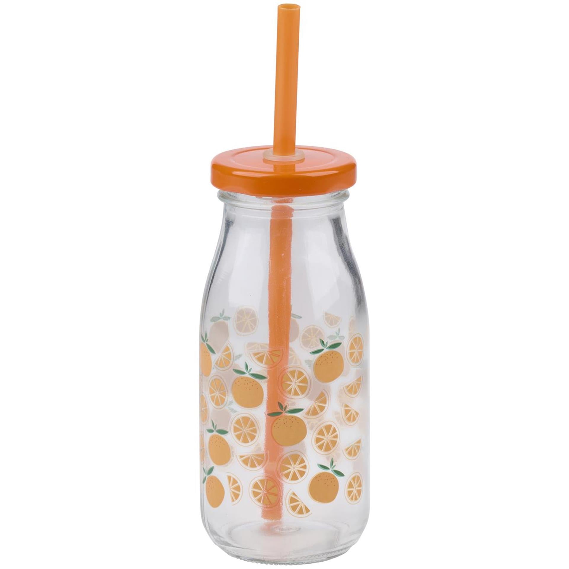 Botella Alpina con pajita 250ml