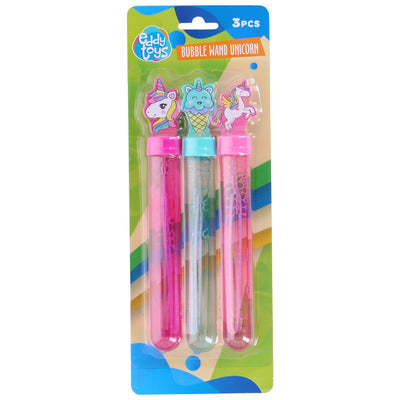 Unicorno che soffia bolle da 59 ml, set di 3 pezzi