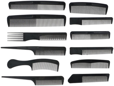 Set de peinetas Touch of Beauty 12 piezas en cartulina