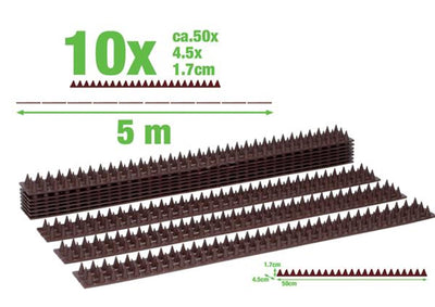 Puntos de valla Kinzo 50cm juego de 10 piezas