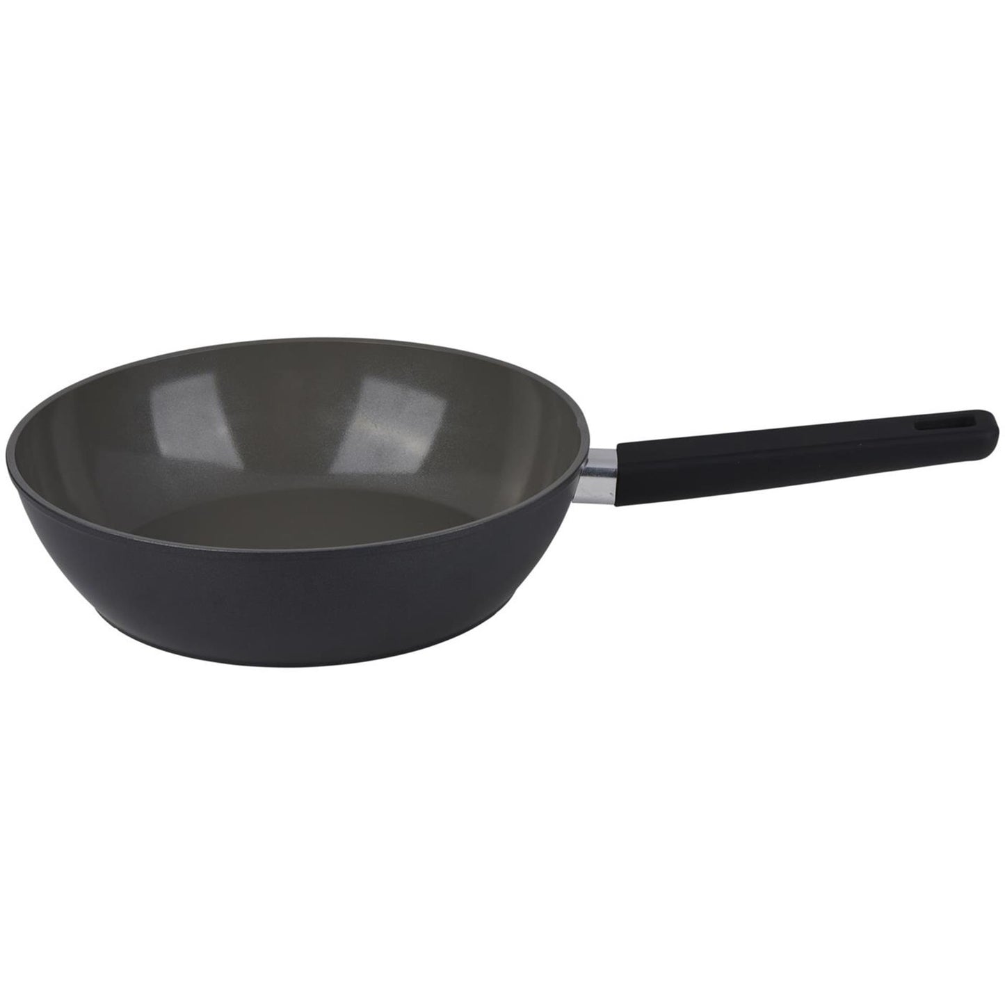 Alpina wokpan ø28 cm - keramische pan voor inductie - pfas vrij - antiaanbaklaag