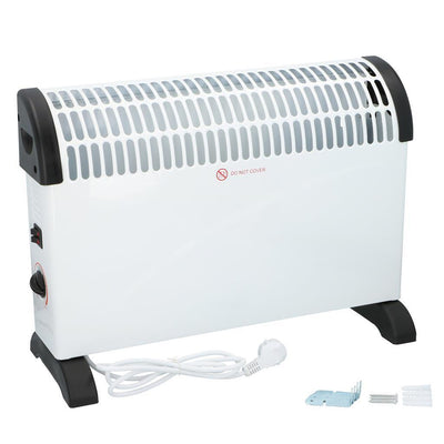 ALPINA CONVECTOR STANDA 2000W BIANCO NERO