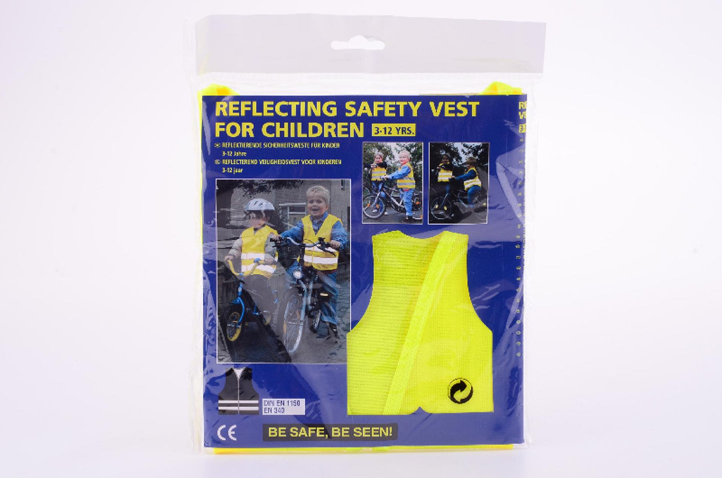 Chaleco de seguridad para niños amarillo