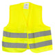 Chaleco de seguridad para niños amarillo