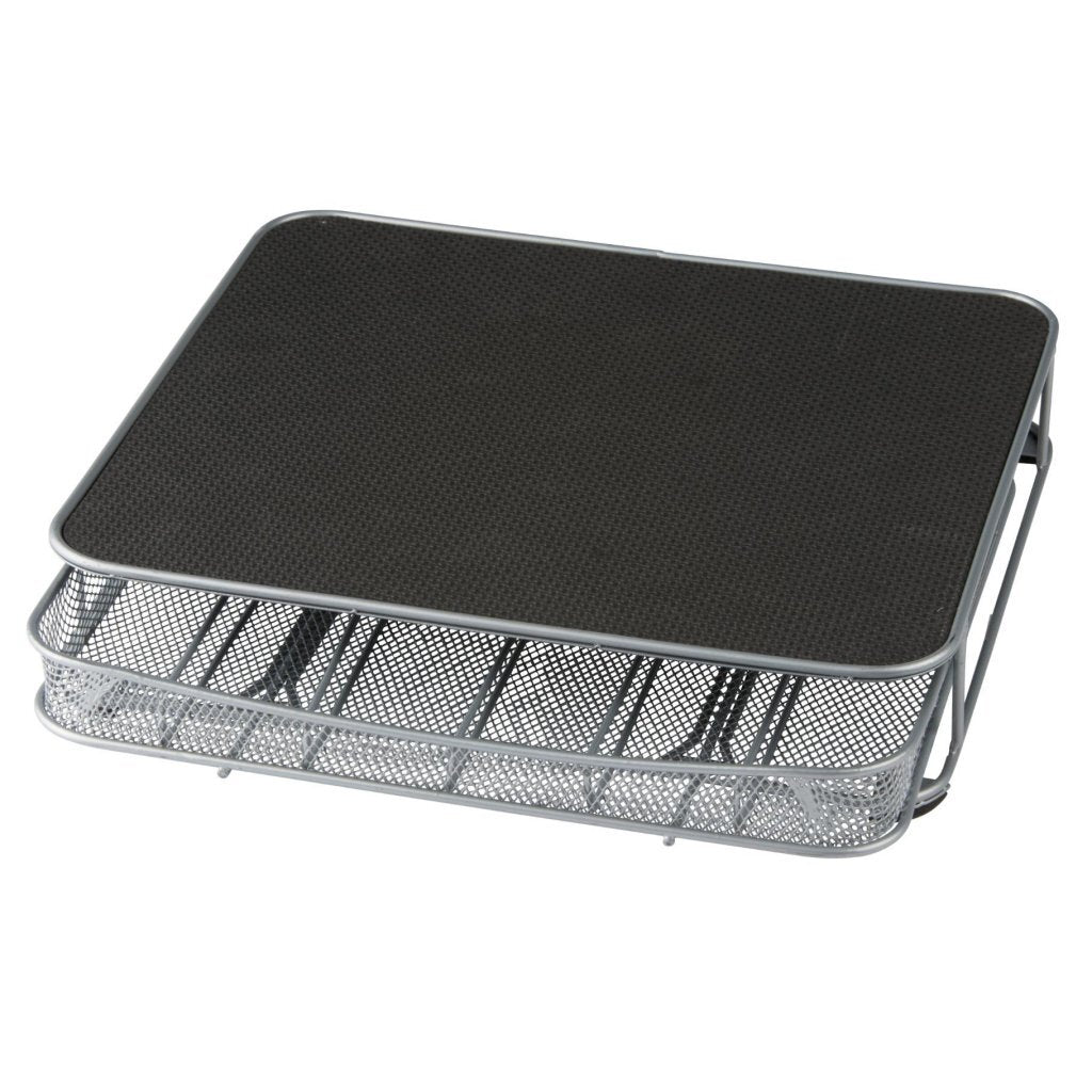 Otras marcas estándar de máquina de café con soporte de cápsula 32x29x6 cm de metal negro plateado