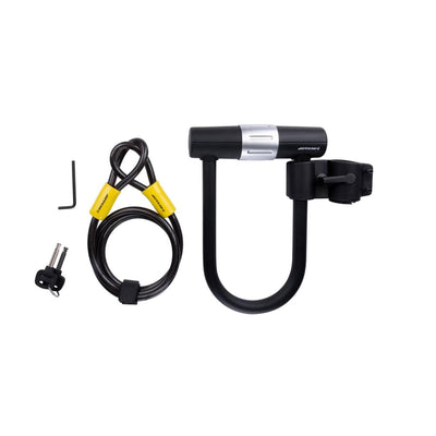 Dunlop frame u-slot met kabel houder