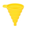 Embudo Dunlop plegable ø9x10cm amarillo