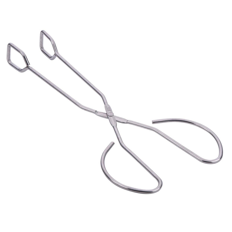 Bbq barbecuetang metaal 27cm