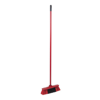 Scopa da diavolo per sporco a vita con manico 28x120 cm