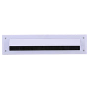 Kinzo brievenbusafdekking wit 34x8x1,5cm - afbeelding 1