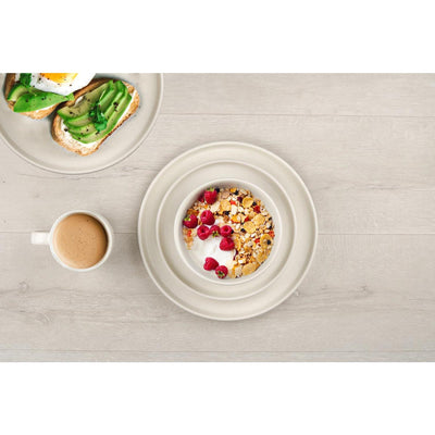 Juego de vajilla Alpina 16 piezas ø26,5cm blanco