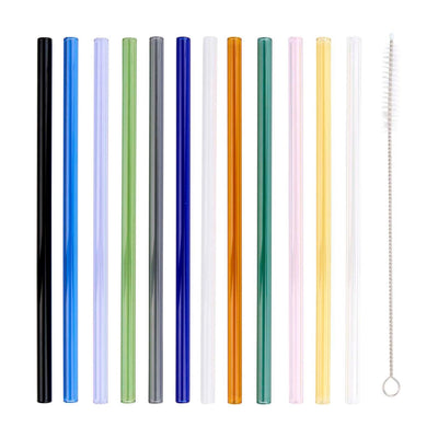 Alpina cannucce colorate in vetro 13 pezzi