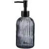 Touch of beauty bomba de jabón cristal rayado ø7,5xh19cm