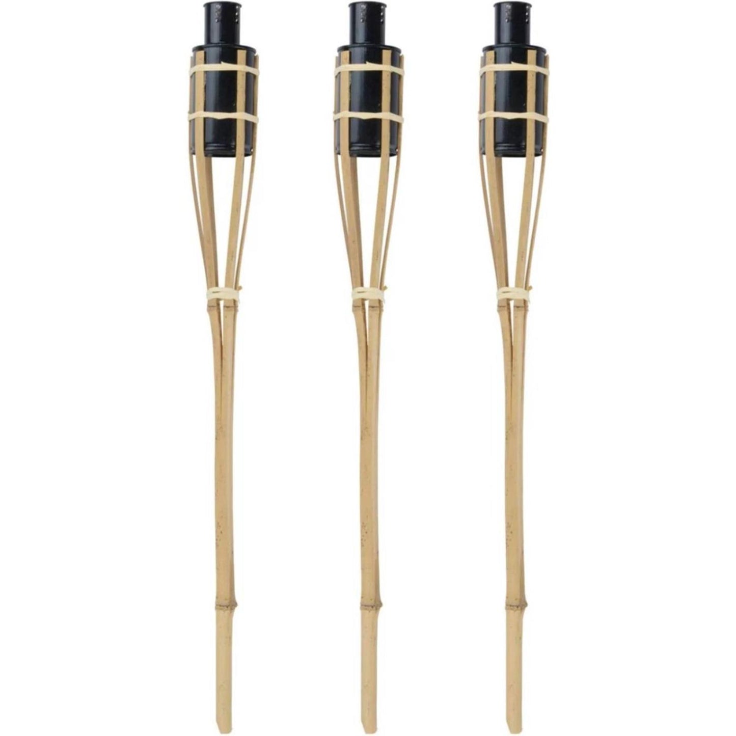 Set torce in bambù 3 pezzi ø6x63cm