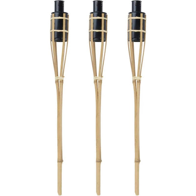 Set torce in bambù 3 pezzi ø6x63cm