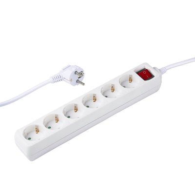 Interruptor de enchufe Grundig de 6 vías