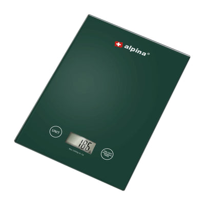 Báscula de cocina Alpina digital 5kg 22x15,5x1,8cm