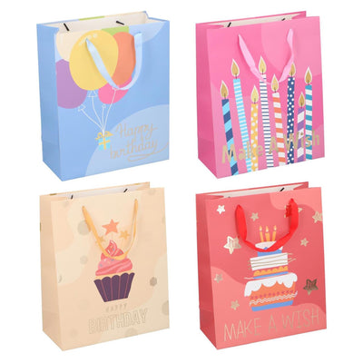 Bolsa regalo tarta cumpleaños 32x26cm