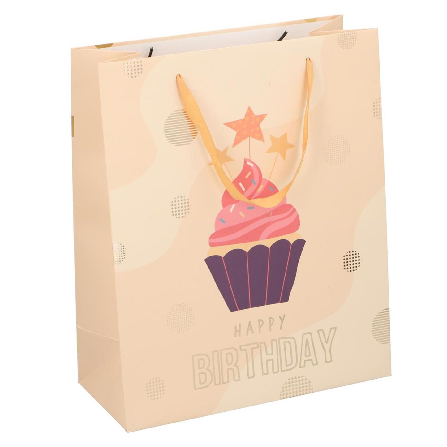 Bolsa regalo tarta cumpleaños 32x26cm