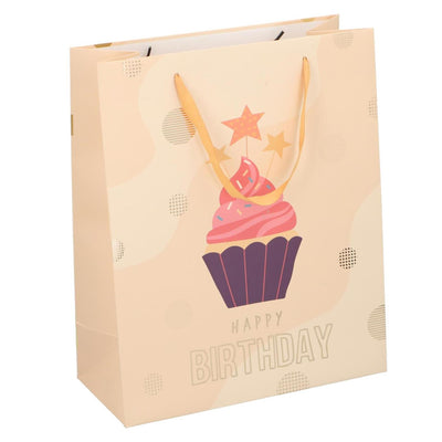 Bolsa regalo tarta cumpleaños 32x26cm