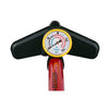 Dunlop Bicycle Pump Red con manometro