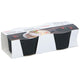 Fuente para horno Alpina mini negra 2 piezas