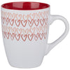 Taza Alpina corazones 350ml