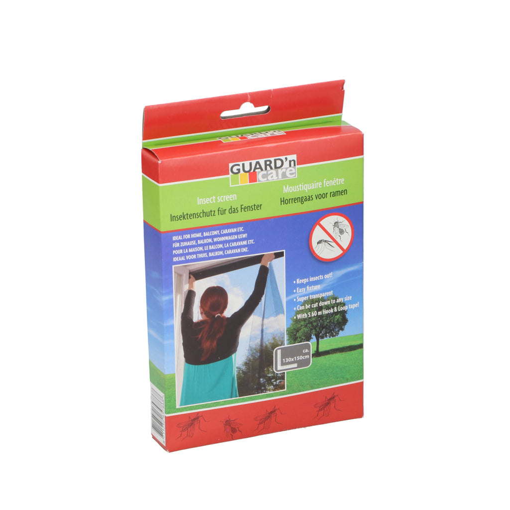 Guard'n care guard #039;n care mosquitera para ventanas 130x150 cm negro