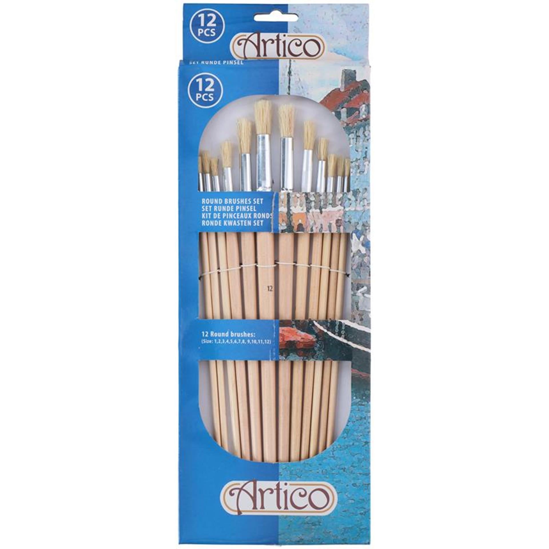 brushes set, 12dlg.