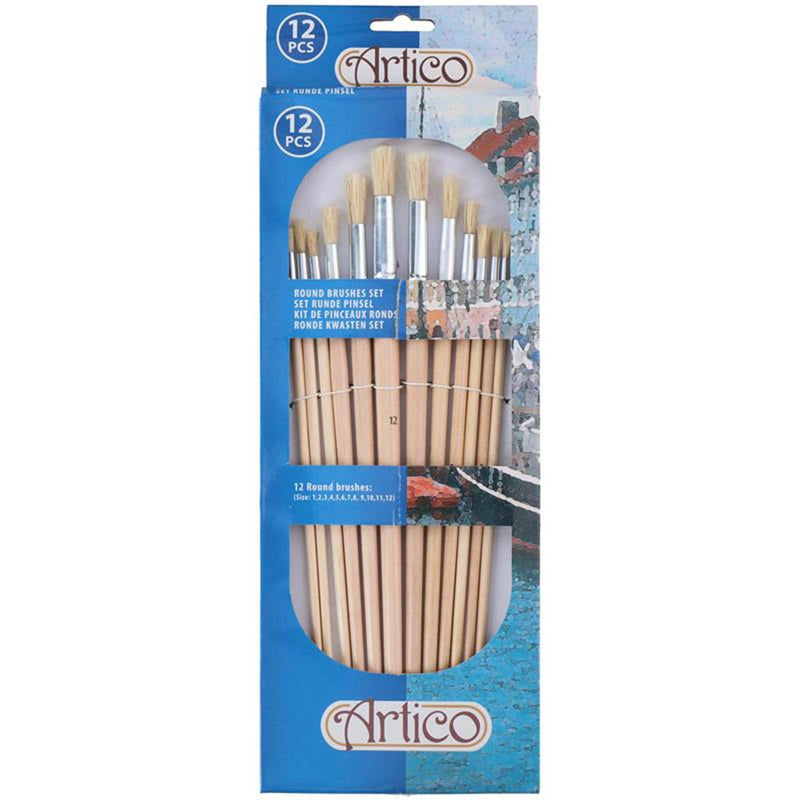 Artico kwasten set, 12dlg.