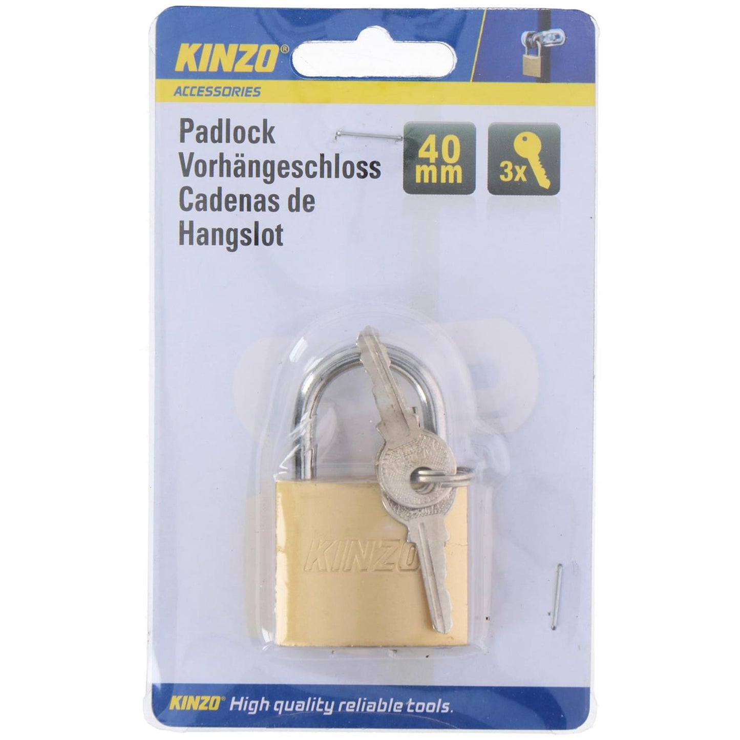 Hangslot 40mm