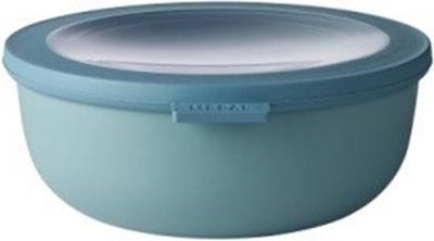 Mepal Multikom Cirqula Cleaning Box 2250 ml attorno al verde nordico