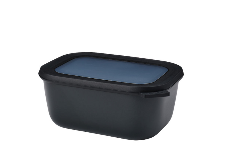 Mepal multikom cirqula rechthoekig 1500ml - nordic black