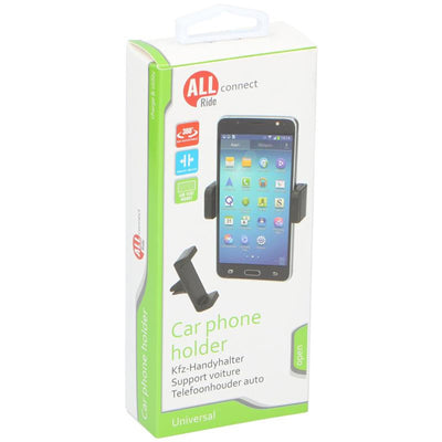 All ride universal car phone holder for ventilation grille 27x93x48mm