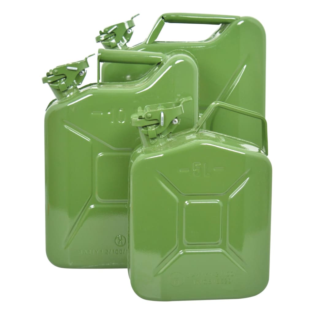 Carpoint Steel Jerry Can 20 litri di verde