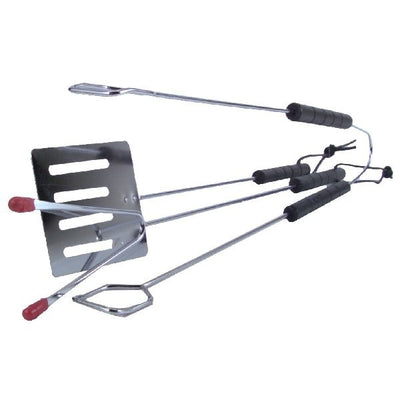 Set di strumenti barbecue di base a 3 pezzi