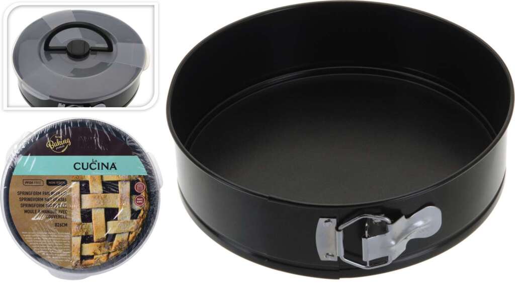 Forma di primavera set con coperchio 26 cm